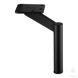 Brass Опора мебельная KAX-0802-0160-B13 черный 160 мм