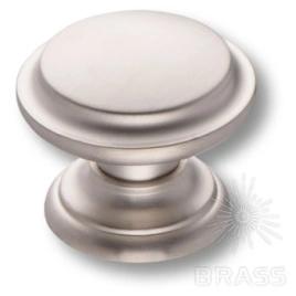 Brass Ручка кнопка 8462-038 никель