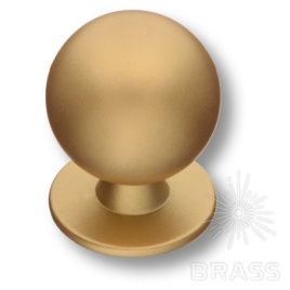 Brass Ручка кнопка 1116.0025.126 матовое золото