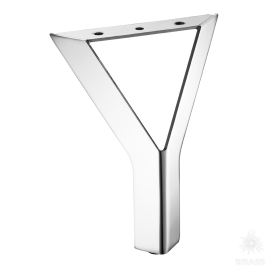 Brass Опора мебельная ESL 852-160 Chrome глянцевый хром 160 мм