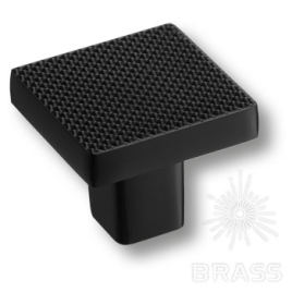 Brass Ручка кнопка 79-Matt Black черный