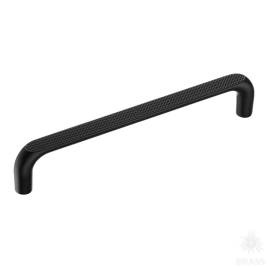 Brass Ручка скоба 396-160-Matt Black черный 160 мм