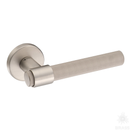 Brass Ручка дверная HA187TRO12 NBM-NBM/NB AXEL-T матовый никель/никель
