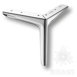 Brass Опора мебельная ESL 307-150 Chrome глянцевый хром