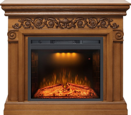 Каминокомплект Athena - Дуб с очагом Emerald 23