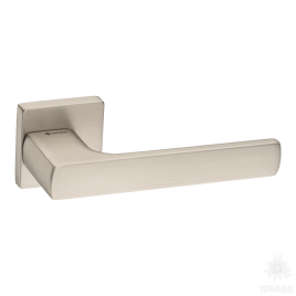 Brass Ручка дверная HA252RO11 NBM DOMINO матовый никель