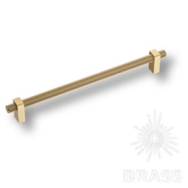 Brass Ручка рейлинг 8945 0224 BB-BB матовое золото 224 мм