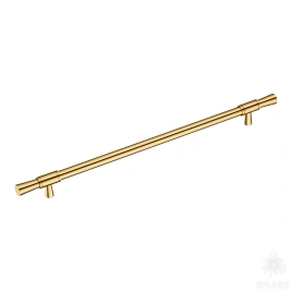 Brass Ручка скоба 2553-003-320 латунь глянцевое золото 320 мм