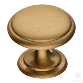 Brass Ручка кнопка 0720-011-2 сатинированная латунь
