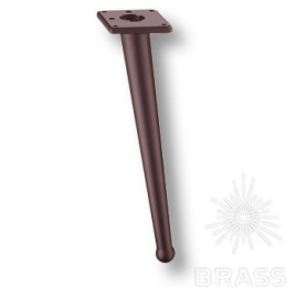 Brass Опора мебельная 1180 0250 Nova Bakir Mat BONE коричневый 250 мм