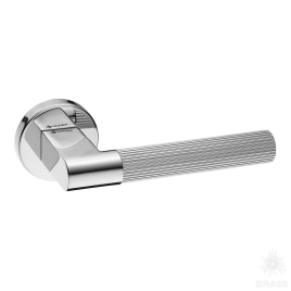 Brass Ручка дверная HA247LRO11 CR LEO-L глянцевый хром