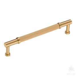 Brass Ручка скоба 25125-011-160 латунь сатинированная латунь 160 мм
