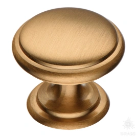 Brass Ручка кнопка 0720-007-2 сатинированное золото