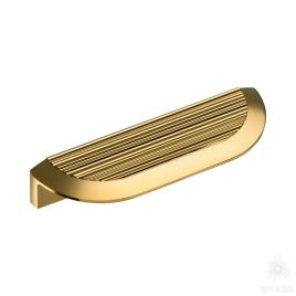 Brass Ручка скоба 9064 0096 GL глянцевое золото 96 мм