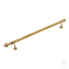 Brass Ручка дверная 1012-003-40-120K OPEN LEG латунь, глянцевое золото