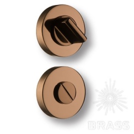 Brass Накладка с поворотной кнопкой RO12W6 RS ROSET розовое золото
