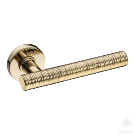 Brass Ручка дверная HA184VRO12 GL GRIP-V глянцевое золото