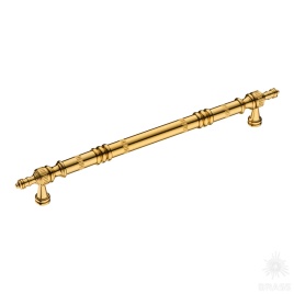 Brass Ручка скоба 25149-003-13-224 латунь глянцевое золото 224 мм