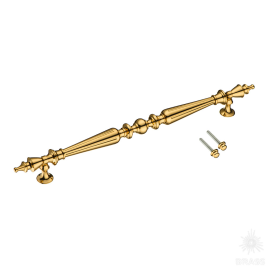 Brass Ручка дверная 10107-003-28-500 латунь, глянцевое золото