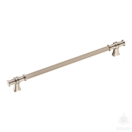 Brass Ручка скоба 836-256-Brushed Nikel никель 256 мм