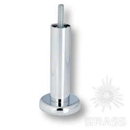 Brass Опора мебельная KAX-0090-0110-A01 глянцевый хром 110 мм