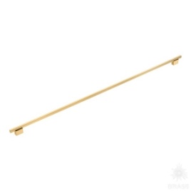 Brass Ручка скоба 2552-011-832 латунь сатинированная латунь 832 мм