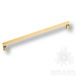 Brass Ручка скоба 9393 0320 GL глянцевое золото 320 мм