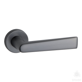 Brass Ручка дверная HA231RO12 BBN ARIEL черный матовый никель