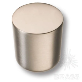 Brass Ручка кнопка 8161-038 сатиновый никель