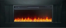Каминокомплект Line 42 - Черный с очагом Vision 42 LED