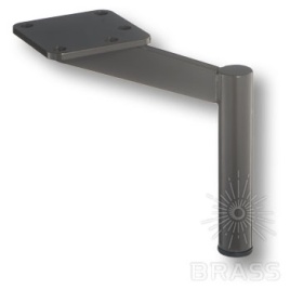 Brass Опора мебельная KAX-0802-0160-B21 серый антрацит 160 мм