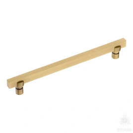 Brass Ручка скоба 2557-013-160 латунь состаренная латунь 160 мм