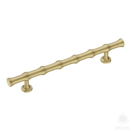 Brass Ручка скоба 9244 0160 ELX5-ELX5 брашированная латунь 160 мм