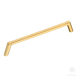 Brass Ручка скоба 391-160-Gold глянцевое золото 160 мм
