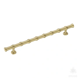 Brass Ручка скоба 9244 0224 ELX5-ELX5 брашированная латунь 224 мм