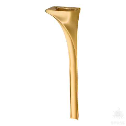 Brass Опора мебельная 2399 0270 Gold CRUZ ELIT глянцевое золото 270 мм фото 1