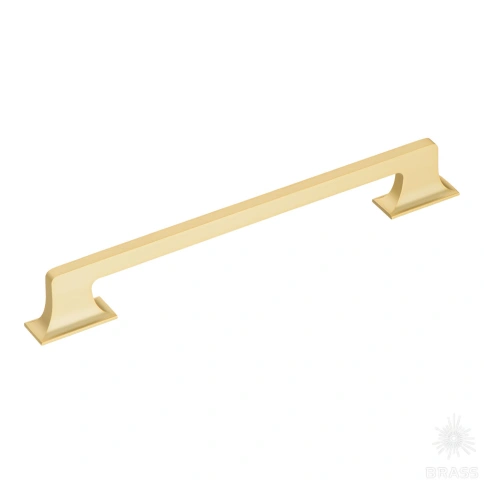 Brass Ручка скоба 967192 PC35 матовое золото 192 мм фото 1