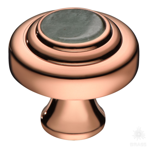 Brass Ручка кнопка 07842-008-T01 медный фото 1