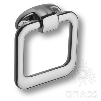 Brass Ручка кольцо 4631 0060 CR-CR глянцевый хром фото 1
