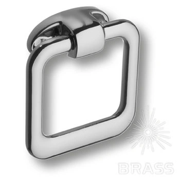Brass Ручка кольцо 4631 0060 CR-CR глянцевый хром фото 1