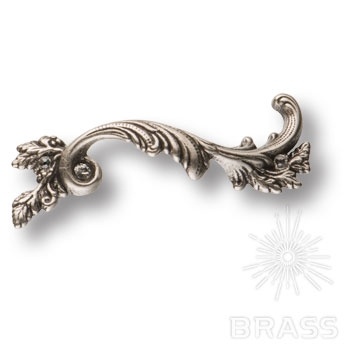 Brass Ручка скоба 15.216.64 SWA 16 right старое серебро 64 мм  фото 1