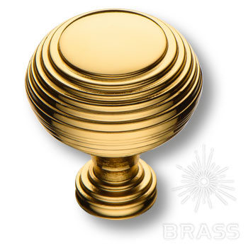 Brass Ручка кнопка 1937 0032 GL глянцевое золото фото 1