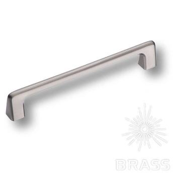 Brass Ручка скоба 1107 160MP08 сатинированный никель 160 мм фото 1