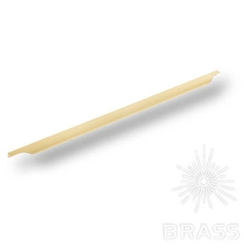 Brass Ручка торцевая 8918 0864 0003 BB матовое золото 864 мм фото 1