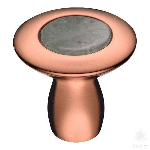 Brass Ручка кнопка 0782-008-T01 медный фото 1