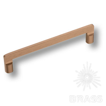 Brass Ручка скоба 9393 0160 ELX8 брашированная бронза 160 мм фото 1