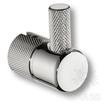 Brass Крючок мебельный 10011 001001 CR глянцевый хром фото 1