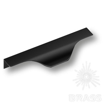 Brass Ручка торцевая 8918 0128 0001 AL6 чёрный 128 мм фото 1