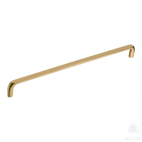 alt="Купить Ручка скоба 396-320-Champagne Gold матовая латунь 320 мм Brass. Мебельная фурнитура оптом и в розницу."