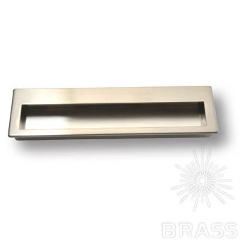 Brass Ручка врезная 200160MP08 сатинированный никель 160 мм фото 1